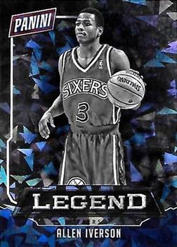 2016 Panini The National - Legends Cracked Ice #LEG2 Allen Iverson Front
