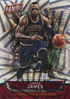 2016 Panini The National - Hyper Plaid #13 LeBron James Front