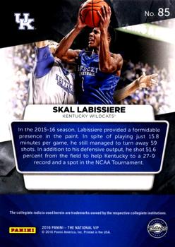 2016 Panini The National VIP - Pulsar #85 Skal Labissiere Back