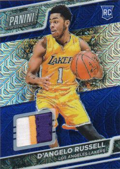 2016 Panini The National VIP - Relics Blue Pulsar #22 D'Angelo Russell Front
