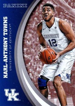 2016 Panini Kentucky Wildcats #45 Karl-Anthony Towns Front