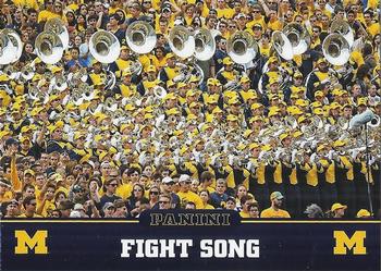 2015 Panini Michigan Wolverines #5 Fight Song Front