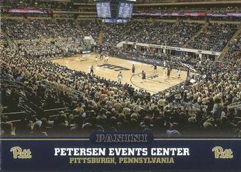 2016 Panini Pittsburgh Panthers #7 Petersen Events Center Front