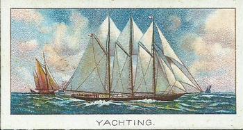 1925 Sports Records #17 Yachting Front