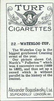 1925 Sports Records #22 Coursing Back
