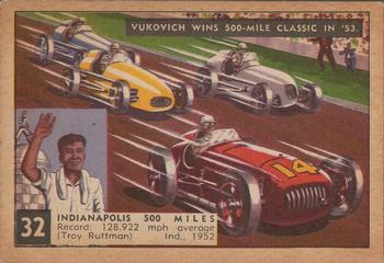 1954 Parkhurst Race Against Time (V339-12) #32 Bill Vukovich Front