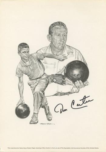 1967-73 Equitable Life Assurance Sports Hall of Fame #NNO Don Carter Front