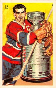 1962 Wheaties Great Moments in Canadian Sport #12 Hockey's Greatest Reign Front
