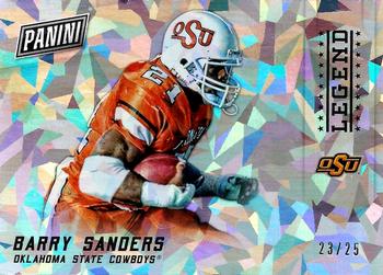 2015 Panini Black Friday - College Legends Cracked Ice #5 Barry Sanders Front
