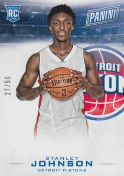 2015 Panini Black Friday - Thick Stock #32 Stanley Johnson Front