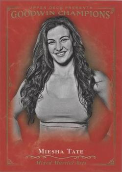 2016 Upper Deck Goodwin Champions - Royal Red #126 Miesha Tate Front