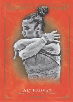 2016 Upper Deck Goodwin Champions - Royal Red #150 Aly Raisman Front