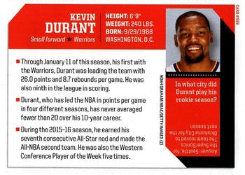 2017 Sports Illustrated for Kids #599 Kevin Durant Back