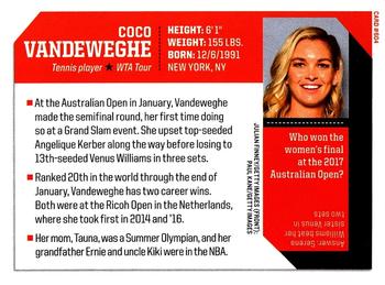 2017 Sports Illustrated for Kids #604 Coco Vandeweghe Back