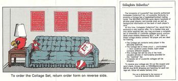 1989-90 Collegiate Collection Louisville Cardinals - Checklists #1 Checklist 1 Back