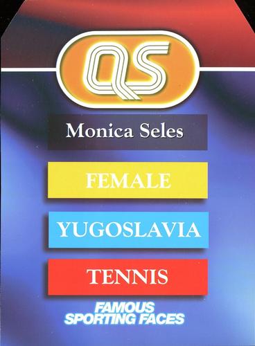 1997 BBC A Question of Sport UK #NNO Monica Seles Back