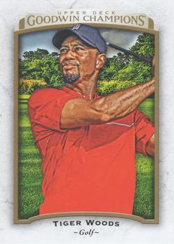 2017 Upper Deck Goodwin Champions #45 Tiger Woods Front