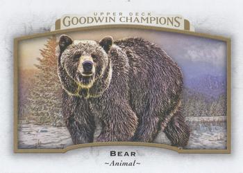 2017 Upper Deck Goodwin Champions #62 Bear Front