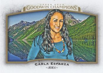 2017 Upper Deck Goodwin Champions #77 Carla Esparza Front