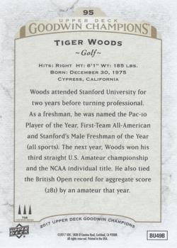 2017 Upper Deck Goodwin Champions #95 Tiger Woods Back