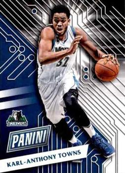 2016 Panini Cyber Monday #23 Karl-Anthony Towns Front