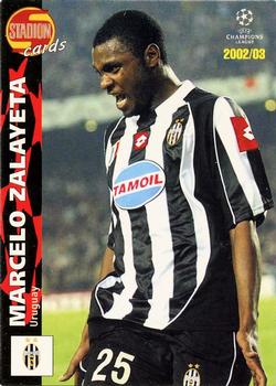 2003 Stadion World Stars #585 Marcelo Zalayeta Front