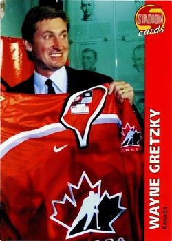2001 Stadion World Stars #159 Wayne Gretzky Front