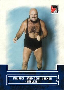 2011 In The Game Canadiana - Sapphire #37 Mad Dog Vachon Front