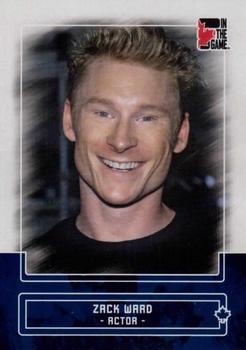 2011 In The Game Canadiana - Sapphire #100 Zack Ward Front