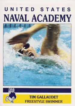 1990 United States Naval Academy #NNO Tim Gallaudet Front