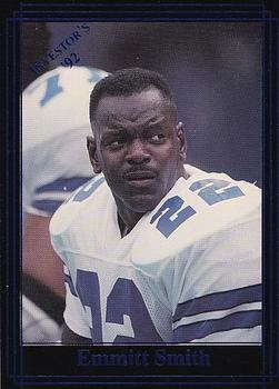 1992 Investor's Journal - Colors Foil #52 Emmitt Smith Front