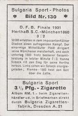 1932 Bulgaria Sport Photos #130 Hanne Sobek / Alwin Riemke Back
