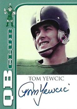 2003 TK Legacy Michigan State Spartans - Quarterback Club Autographs #QB2 Tom Yewcic Front