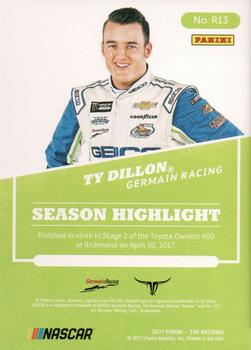 2017 Panini National Convention #R13 Ty Dillon Back