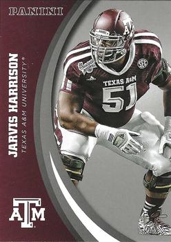 2015 Panini Texas A&M Aggies - Silver #12 Jarvis Harrison Front