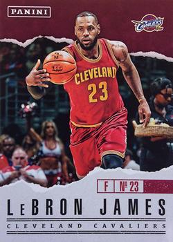 2017 Panini Father's Day #6 LeBron James Front