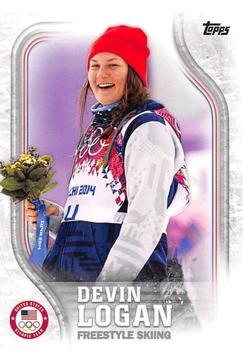 2018 Topps U.S. Olympic & Paralympic Team Hopefuls #US-19 Devin Logan Front