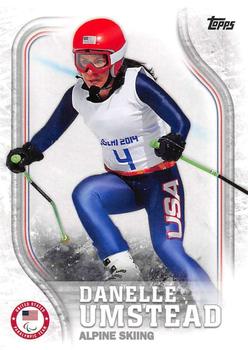 2018 Topps U.S. Olympic & Paralympic Team Hopefuls #US-28 Danelle Umstead Front