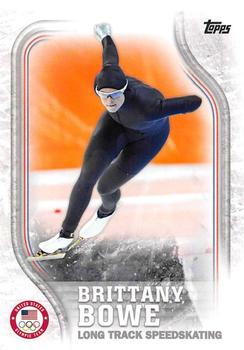 2018 Topps U.S. Olympic & Paralympic Team Hopefuls #US-37 Brittany Bowe Front