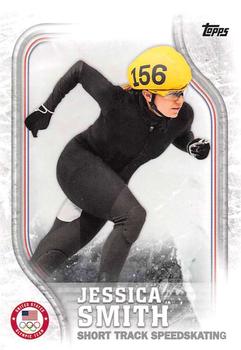 2018 Topps U.S. Olympic & Paralympic Team Hopefuls #US-39 Jessica Smith Front