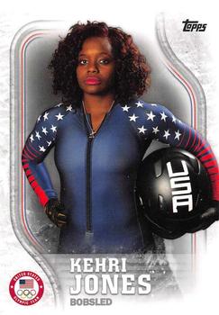 2018 Topps U.S. Olympic & Paralympic Team Hopefuls #USA-9 Kehri Jones Front