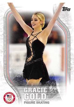 2018 Topps U.S. Olympic & Paralympic Team Hopefuls #USA-14 Gracie Gold Front