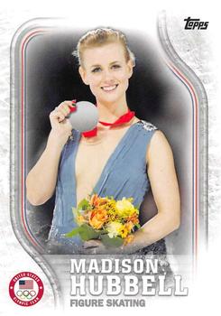 2018 Topps U.S. Olympic & Paralympic Team Hopefuls #USA-22 Madison Hubbell Front
