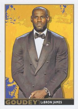 2017 Upper Deck Goodwin Champions - Goudey #G15 LeBron James Front