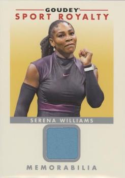 2017 Upper Deck Goodwin Champions - Goudey Sport Royalty Memorabilia #SRM-SW Serena Williams Front