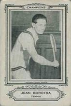1926 Spalding Champions #NNO Jean Borotra Front