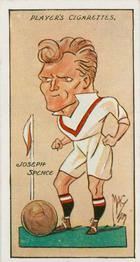 1927 Player's Football Caricatures By Mac #31 Joseph Spence Front