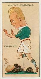 1927 Player's Football Caricatures By Mac #38 Michael Bradley Front