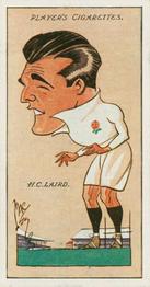 1927 Player's Football Caricatures By Mac #42 Henri Laird Front