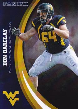 2017 Panini West Virginia Mountaineers #2 Don Barclay Front